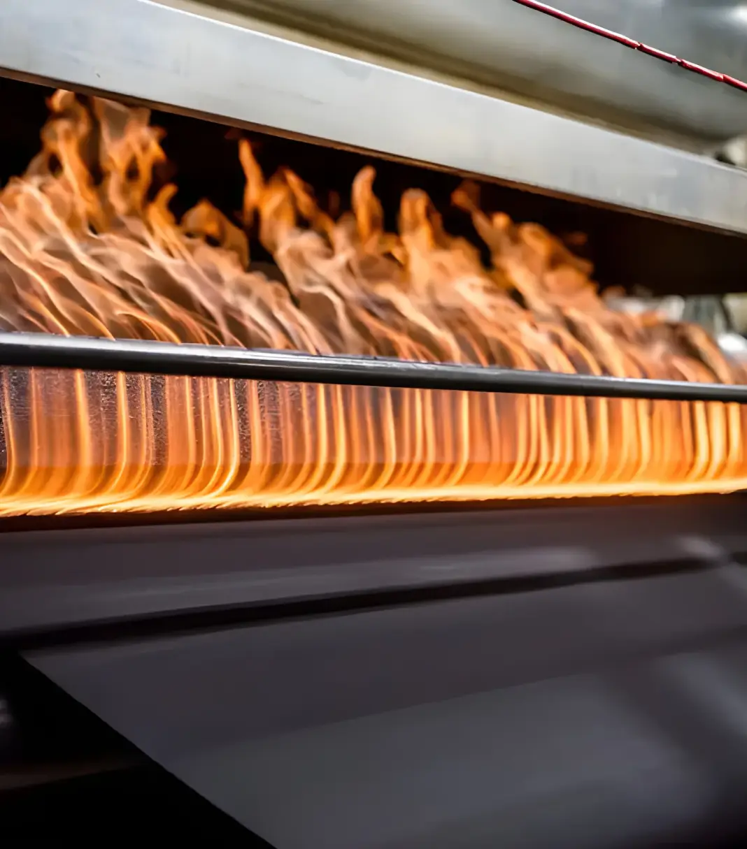 Διαδικασία flame lamination υφάσματος